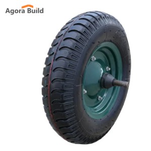 Τροχός ενισχυμένος με μεταλλική ζάντα 400-8/ 6pr