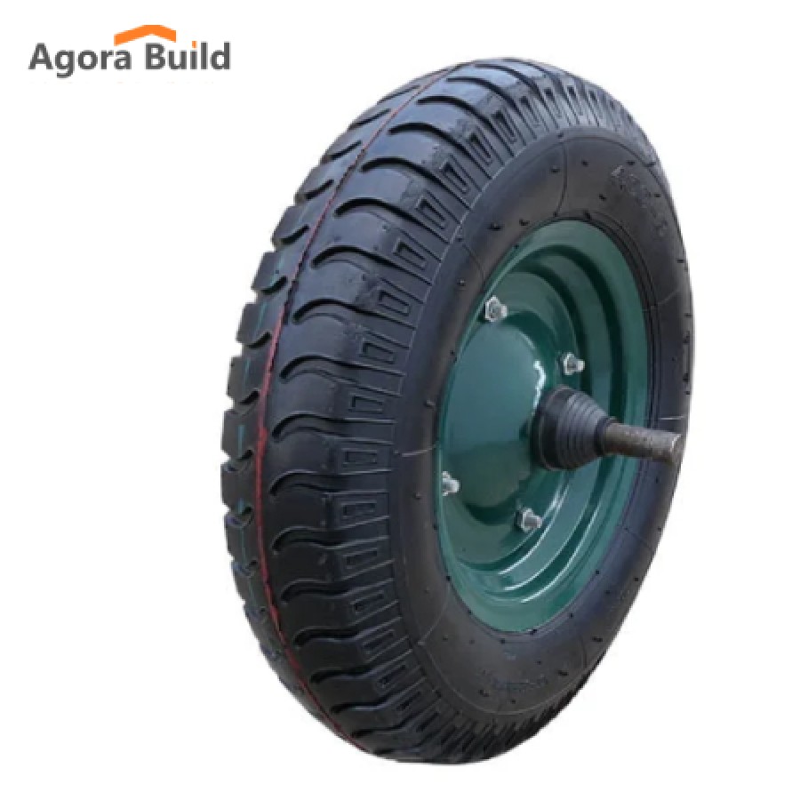 Τροχός ενισχυμένος με μεταλλική ζάντα 400-8/ 6pr