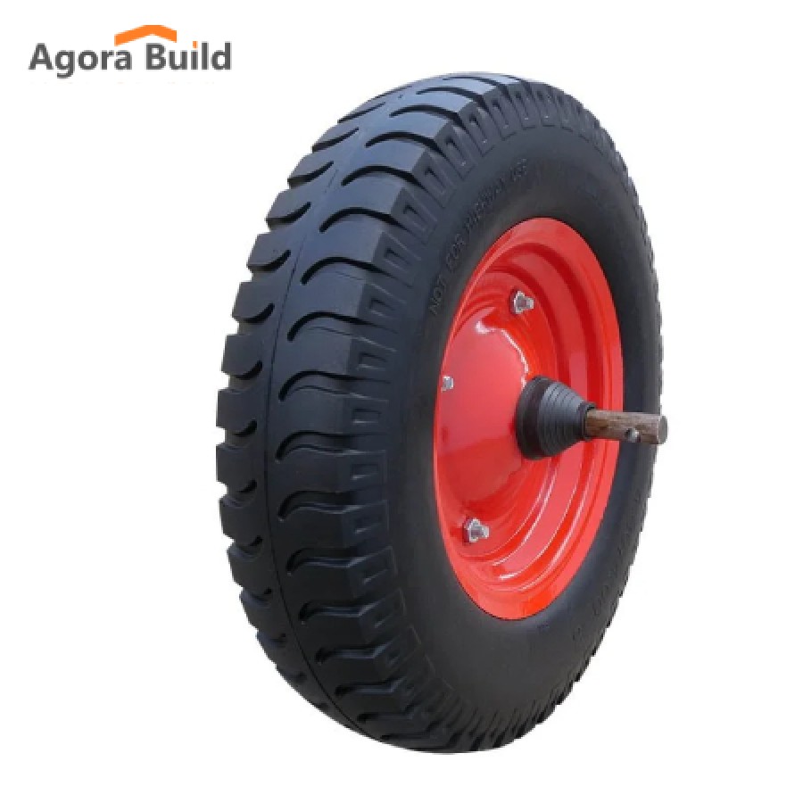 Τροχός αφρού με μεταλλική ζάντα 400-8