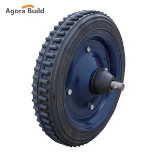 Τροχός συμπαγής με μεταλλική ζάντα No86