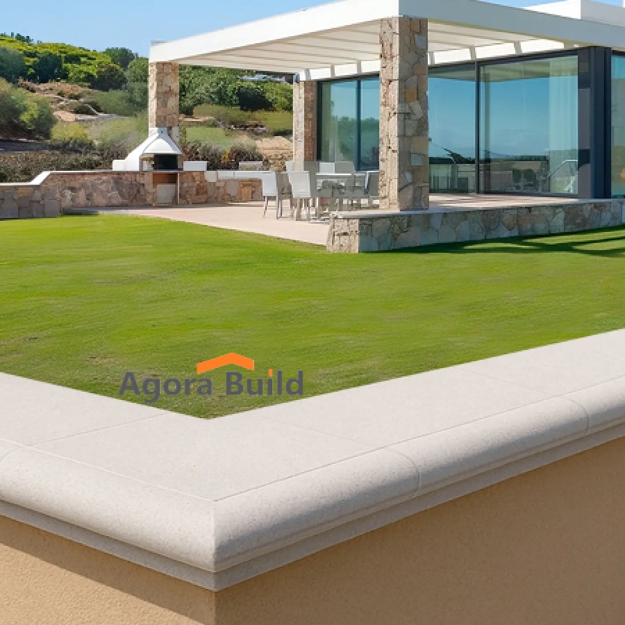 Γωνία κουπαστής 25x11.5 συνθετικού μπετού