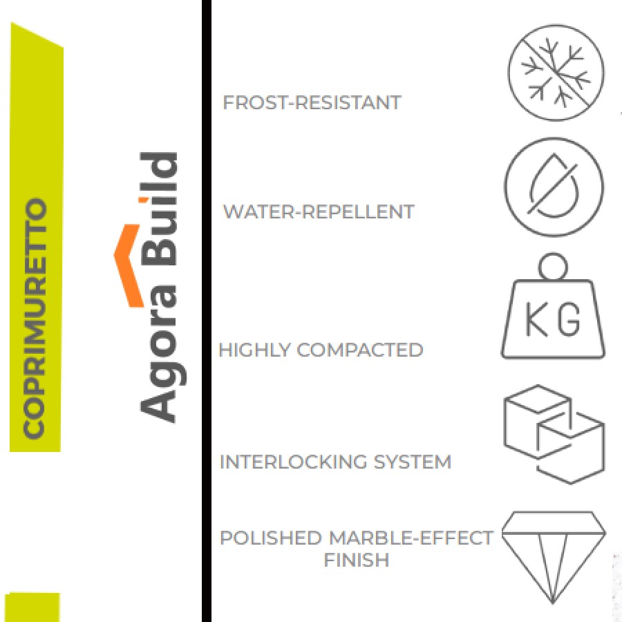 Γωνία κουπαστής 25x32 συνθετικού μπετού