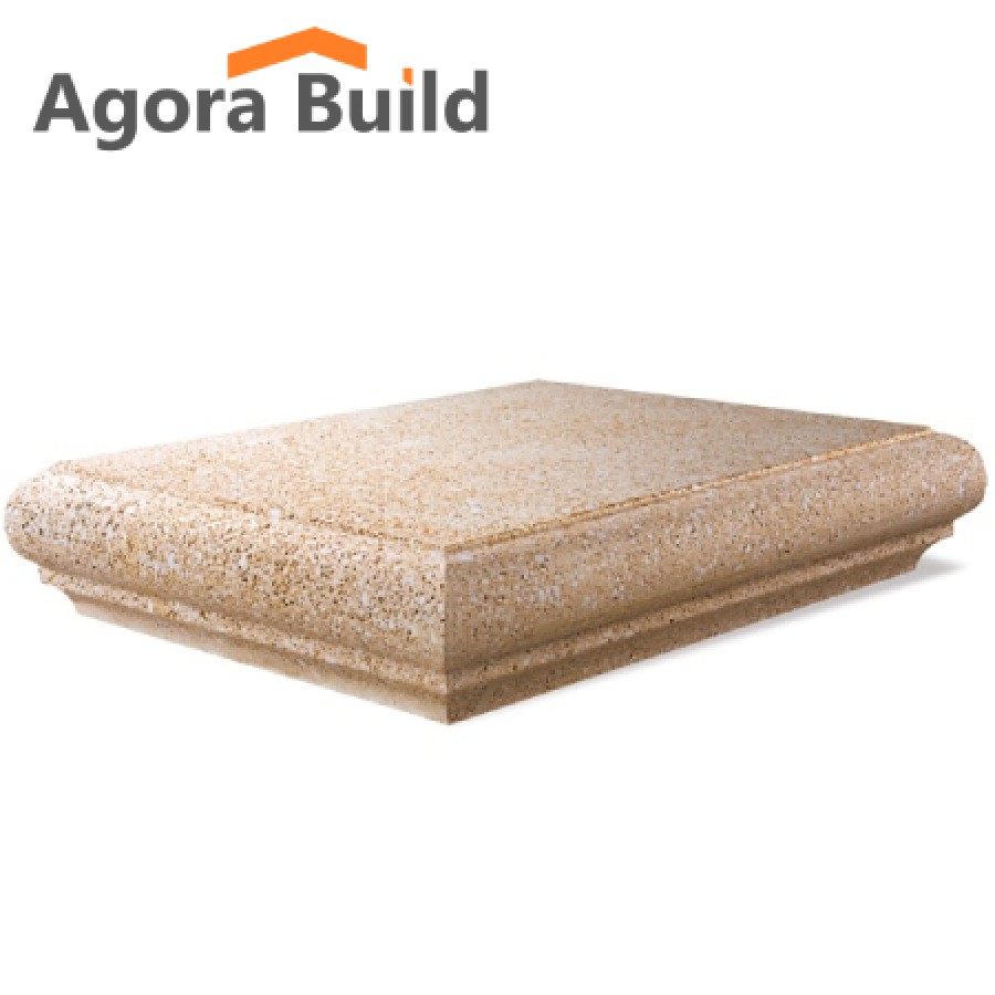 Τελείωμα κουπαστής 25x14 συνθετικού μπετού