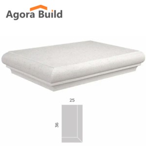 Classic Γωνία σκαλοπατιου συνθετικού μπετού