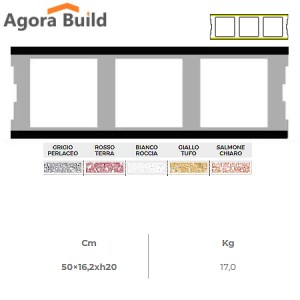 ΕΜΦΑΝΕΣ 16 Double Side ΜΠΛΟΚΙ ΕΠΕΝΔΥΣΗΣ 50x16.2 x H=20