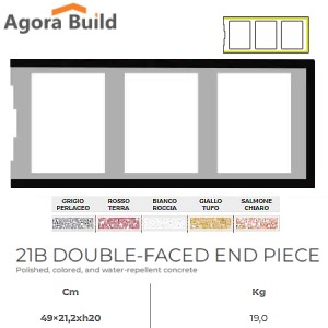 ΤΕΛΕΙΩΜΑ 21 Double End ΜΠΛΟΚΙ ΕΠΕΝΔΥΣΗΣ 49x16.2 x H=20