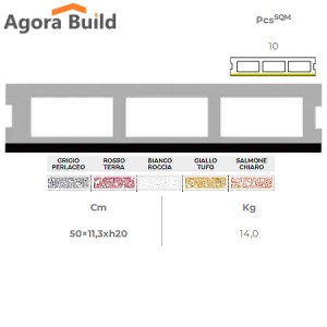 ΕΜΦΑΝΕΣ 11 Single Side ΜΠΛΟΚΙ ΕΠΕΝΔΥΣΗΣ 50x11.3 x H=20