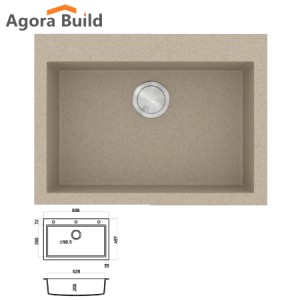 SANITEC 815 Νεροχύτης ULTRA GRANITE