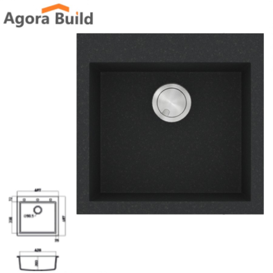 SANITEC 816 Νεροχύτης ULTRA GRANITE