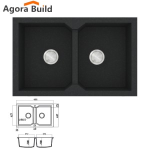 SANITEC 818 Νεροχύτης ULTRA GRANITE