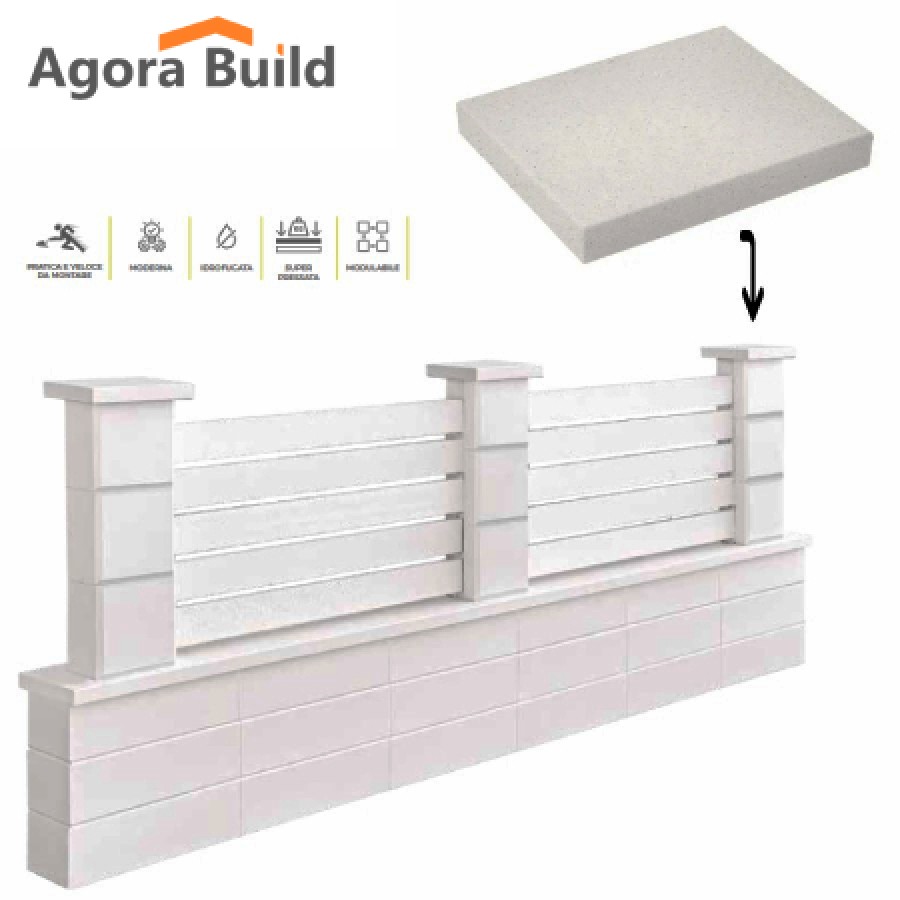 Καπάκι κολώνας ΗORIZON 37cm x 23.5cm x 5cm