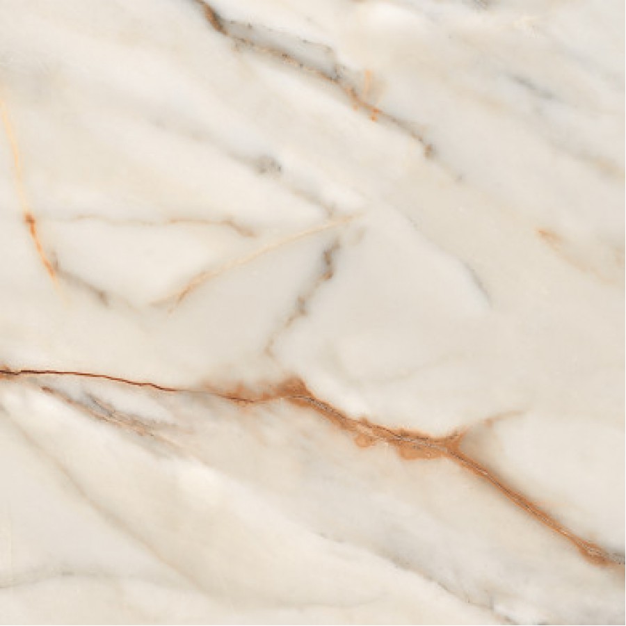 ROSETTE BEIGE GLOSSY 600 X 600