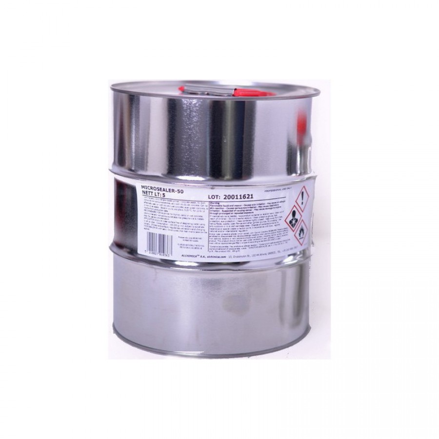 Alchimica Microsealer-50 Αγκυρωτικό Αστάρι 1Σ Κατάλληλο για Γυαλί / Δομικά Υλικά / Μέταλλο 5lt