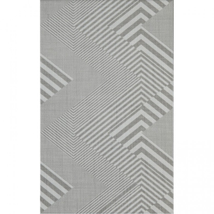 SILK ZIG ZAG LIGHT GREY