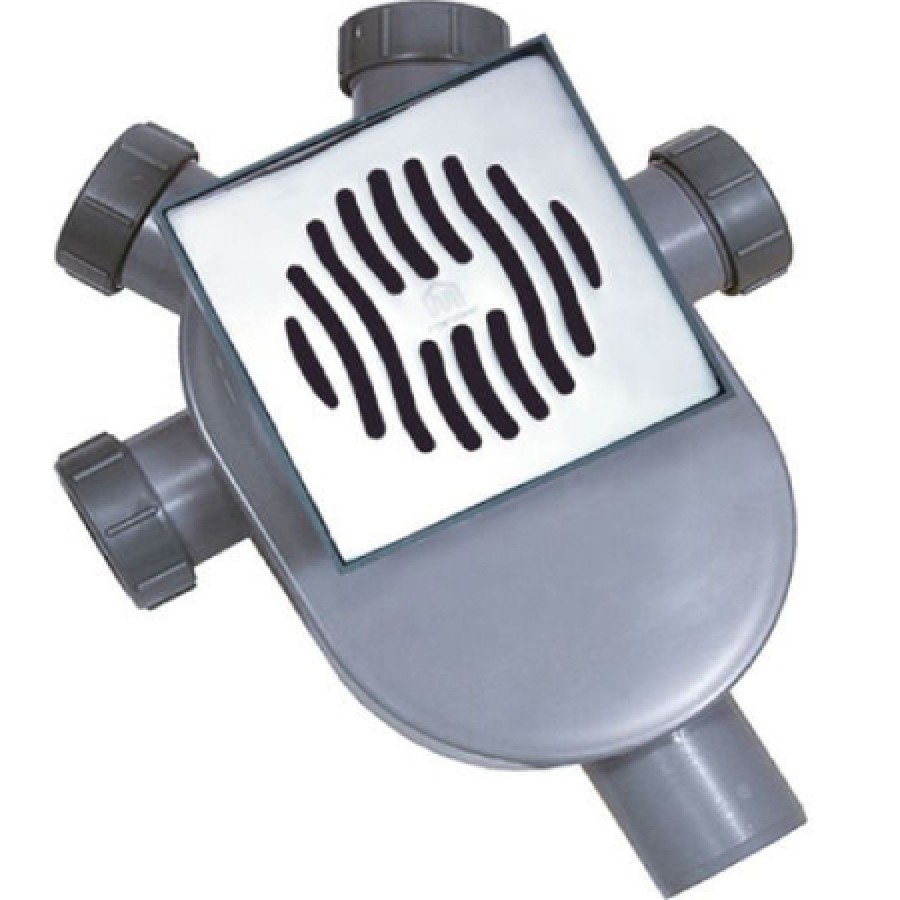 Πλαστικό Σιφώνι δαπέδου Αποχέτευσης Φ 50