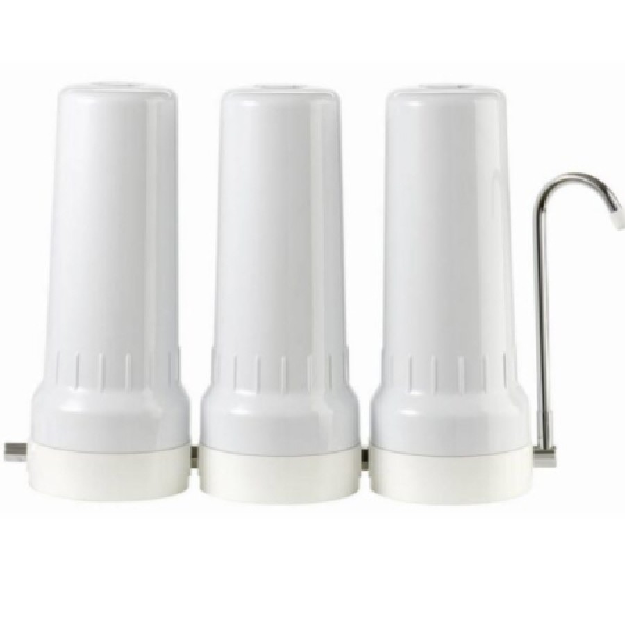 ΦΙΛΤΡΟ ΝΕΡΟΥ ΑΝΩ ΠΑΓΚΟΥ ΤΡΙΠΛΟ (ΚΑΜΠΑΝΑ) ATLAS FILTRI ΛΕΥΚΟ