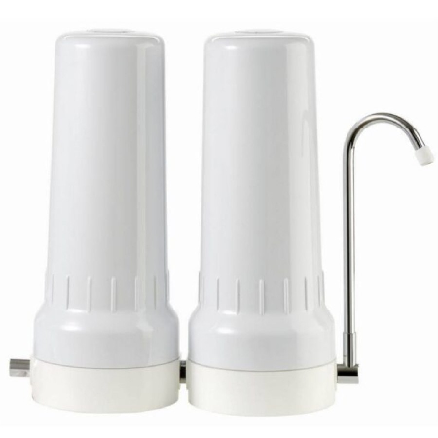 ΦΙΛΤΡΟ ΝΕΡΟΥ ΑΝΩ ΠΑΓΚΟΥ ΔΙΠΛΟ (ΚΑΜΠΑΝΑ) ATLAS FILTRI ΛΕΥΚΟ