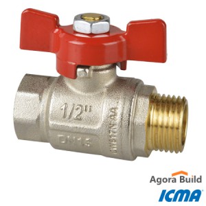  ΣΦΑΙΡΙΚΟΣ ΚΡΟΥΝΟΣ Α.Θ. 3/4" ΠΕΤΑΛΟΥΔΑ ICMA