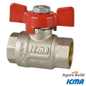 ΣΦΑΙΡΙΚΟΣ ΚΡΟΥΝΟΣ Θ.Θ. 3/4" ΠΕΤΑΛΟΥΔΑ ICMA