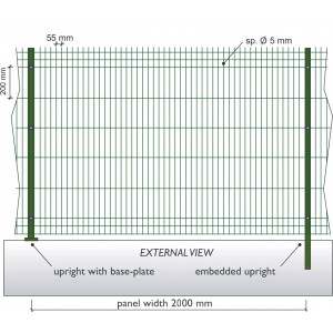 ΠΑΝΕΛ ΠΕΡΙΦΡΑΞΗΣ DELUXE 830 X 2000