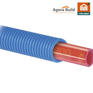 COMO PEX Φ18 Χ 2.5 με φραγή οξυγόνου Επενδεδυμένος