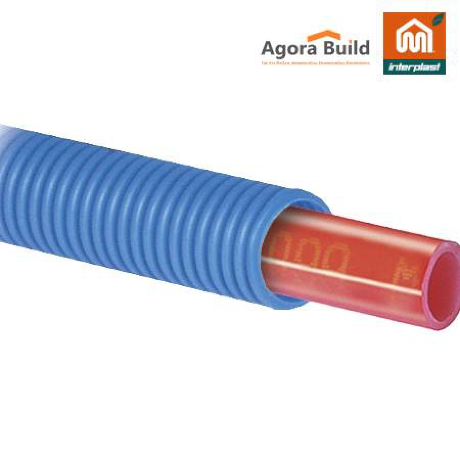 COMO PEX Φ18 Χ 2.5 με φραγή οξυγόνου Επενδεδυμένος