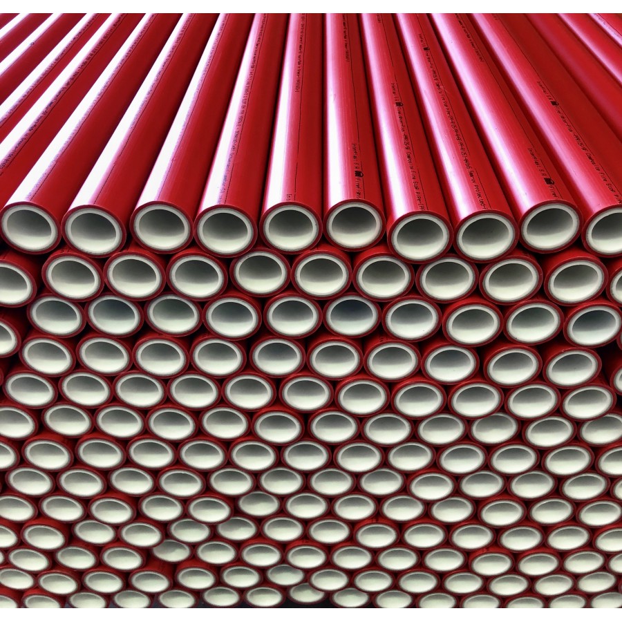 ΣΩΛΗΝΑ Φ40 Χ 5.5 ΠΥΡΟΣΒΕΣΗΣ ΜΕ ΥΑΛΟΝΗΜΑΤΑ FireFighter