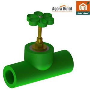 ΒΑΝΑ Φ 20 Χ 1/2¨ PPR ΠΕΡΙΣΤΡΟΦΙΚΗ ΑΠΛΗ 