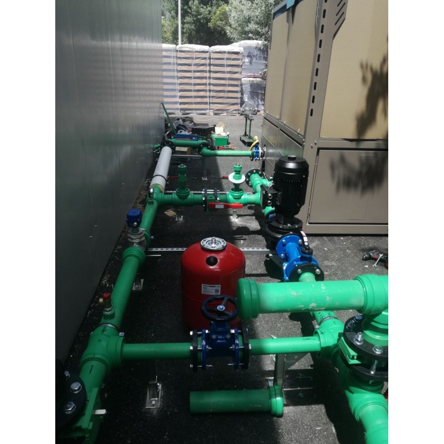 PPR GF ΣΩΛΗΝΑ AQUA PLUS 125 Φ 63 X 8/6 UV Protection