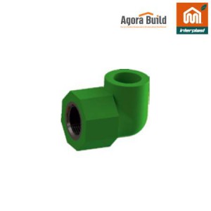 ΓΩΝΙΑ PPR Φ 20x1/2" ΡΝ 30 ΘΗΛΥΚΗ  