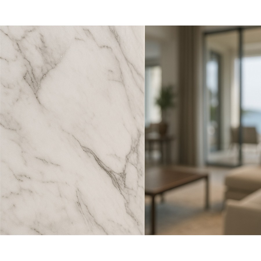 PVC MEGA 101 PANEL 2.8/1220/2800mm CARRARA BIANCO 