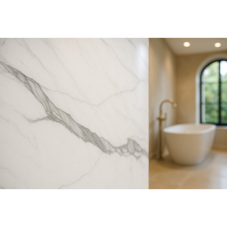 PVC MEGA 103 PANEL 2.8/1220/2800mm CALACATTA 