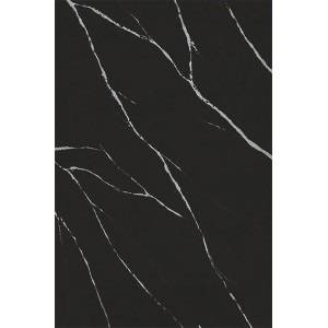 PVC MEGA 204 PANEL 2.8/1220/2800mm CARRARA BLACK 