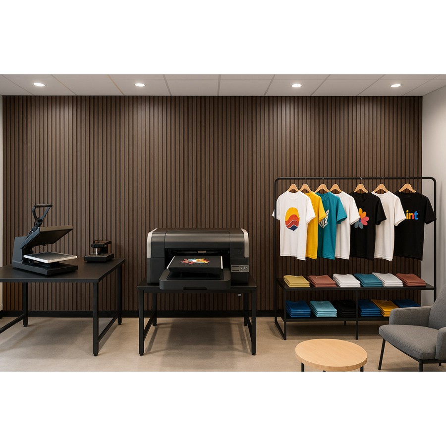 PS PANEL RESIDENCE 44 ΜΕ 3D ΠΗΧΑΚΙΑ 21/122 mm BROWN OAK