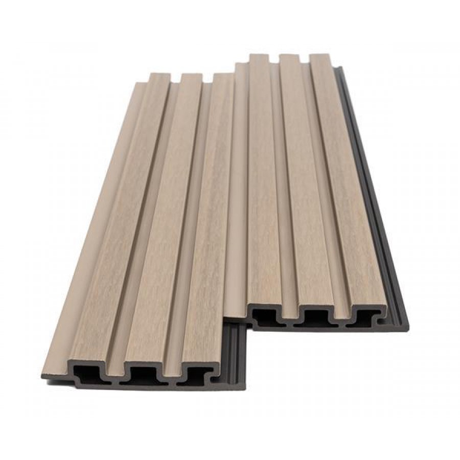 WPC PANEL ANTIQUE 5520 2ης ΓΕΝΙΑΣ ΜΕ 3D ΠΗΧΑΚΙΑ 25/147.5mm 