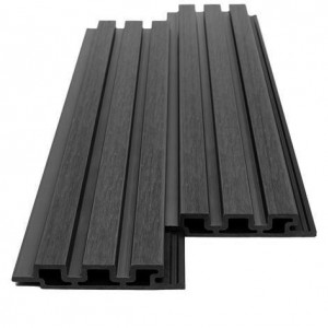 WPC PANEL D.GREY 5570 2ης ΓΕΝΙΑΣ ΜΕ 3D ΠΗΧΑΚΙΑ 25/147.5mm 