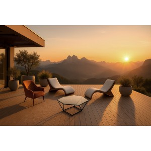 DECK-WPC ΔΑΠΕΔΟΥ 25/145mm L.BROWN 40