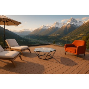 DECK-WPC ΔΑΠΕΔΟΥ 25/145mm L.BROWN 40