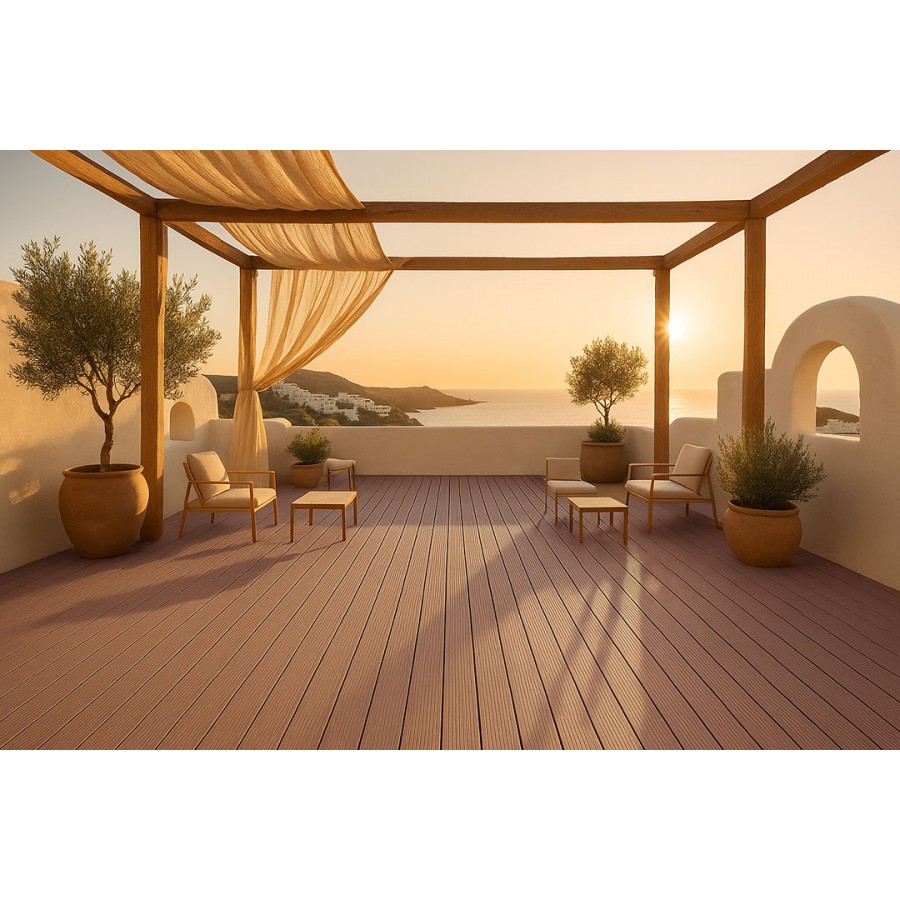  DECK-WPC ΔΑΠΕΔΟΥ 25/145mm OAK NAT 150