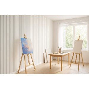 PS PANEL RESIDENCE 01 ΜΕ 3D ΠΗΧΑΚΙΑ 21/122 mm WHITE