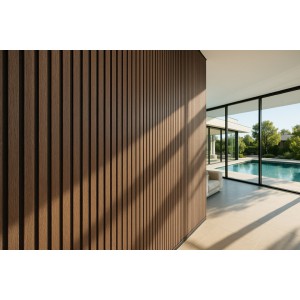 PS PANEL PIANO 11 ΜΕ 3D ΠΗΧΑΚΙΑ 12/122/2900mm GOLDEN OAK/D.BROWN