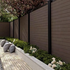 WPC ΠΕΡΙΦΡΑΞΗΣ PRIVE 20/120mm D.BROWN 60110