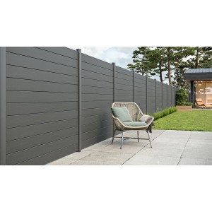 WPC ΠΕΡΙΦΡΑΞΗΣ PRIVE 20/120mm L.GREY 60180