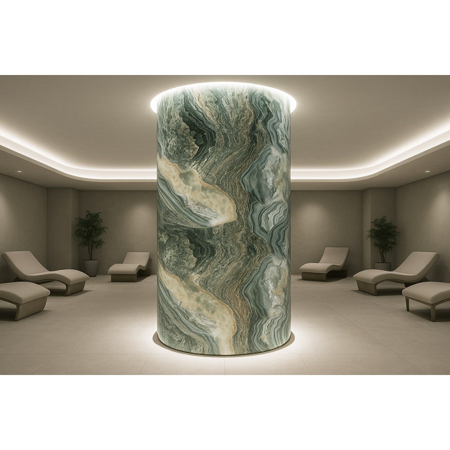 PVC MEGA PANEL 2.8/1220/2800mm ONYX GREEN 901