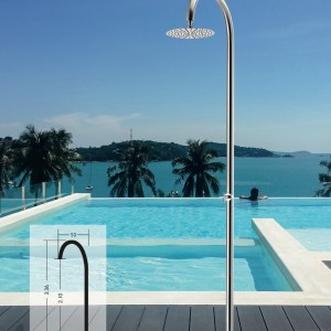 ΣΤΗΛΗ ΠΙΣΙΝΑΣ Φ50 ΙΝΟΧ 