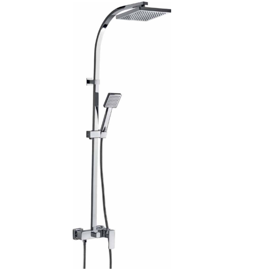 Μπαταρία ντούζ με κολώνα 2 εξόδων 15841 