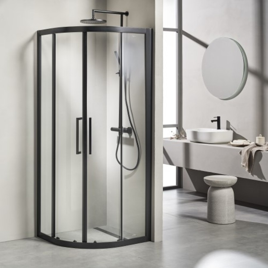 ΚΑΜΠΙΝΑ VERSUS 400 BLACK MAT ΗΜΙΚΥΚΛΙΚΗ