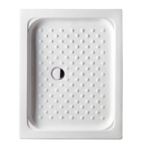 Ντουζιέρα 70x100 H=10cm πορσελάνης