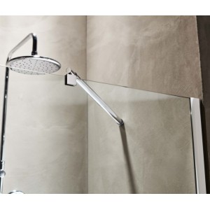  ΣΤΑΘΕΡΟ ΤΖΑΜΙ ΝΤΟΥΖΙΕΡΑΣ WALK-IN CHROME 180