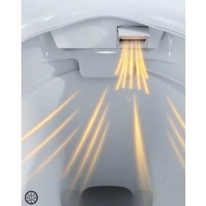 Smart Set Λεκάνη Κρεμαστή Με Καζανάκι Εντοιχισμού